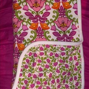 Vera Bradley Reversible Receiving Blanket